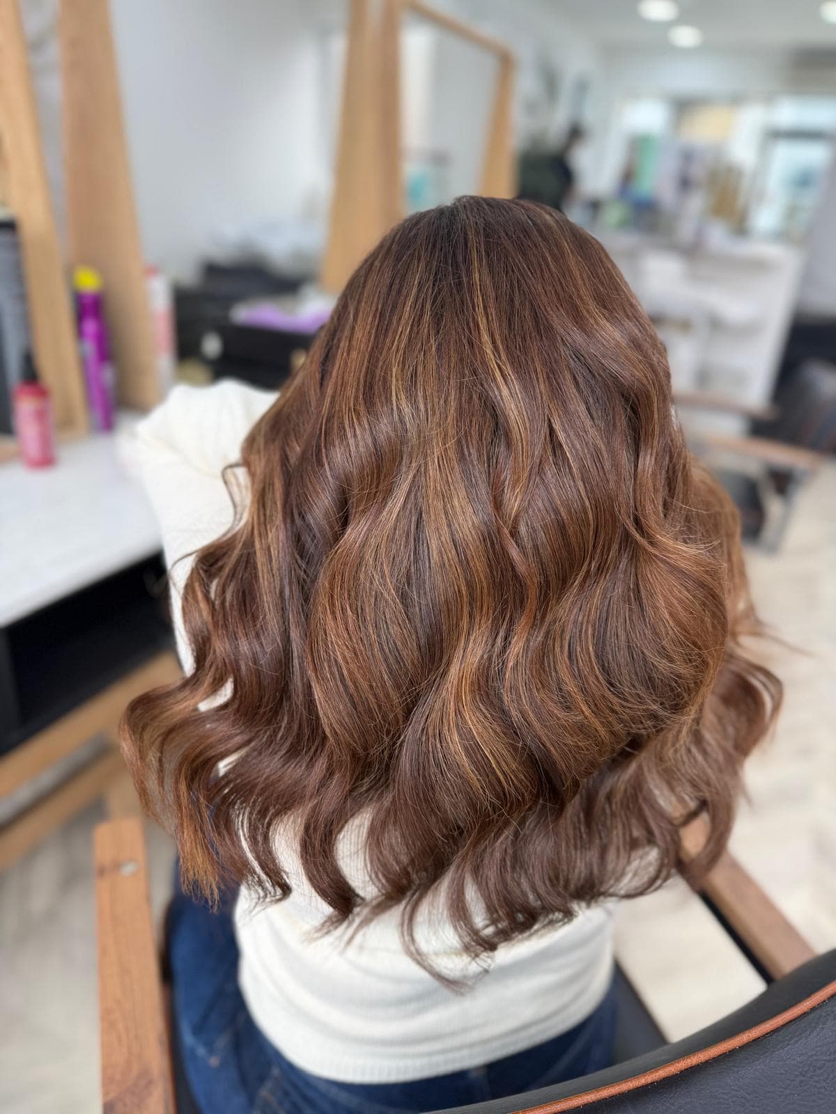 Rich chocolate brunette